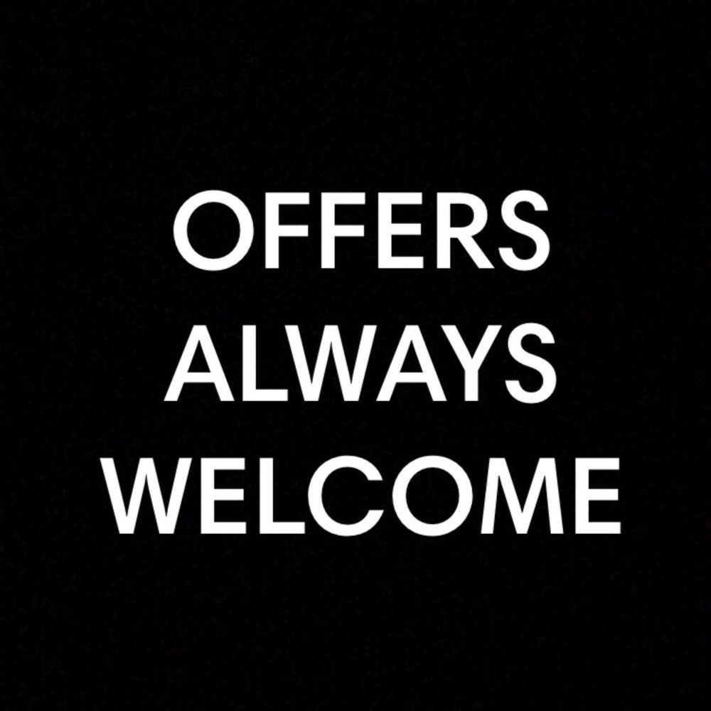 reasonable offers are welcome!